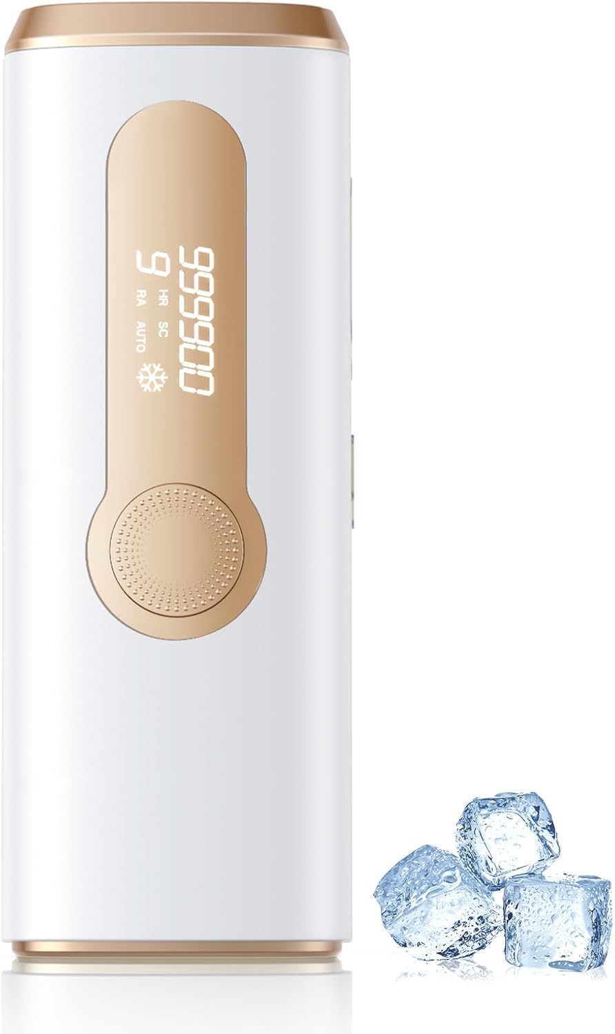 Haarlosy Epilatore Luce Pulsata con Ghiaccio 3 IN 1 IPL per Donna e Uomo