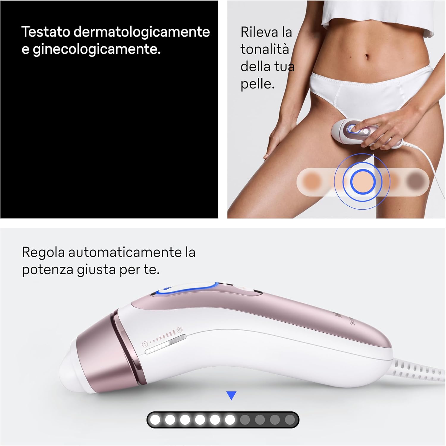 Braun Skin I-Expert Epilatore Luce Pulsata Smart PL7432